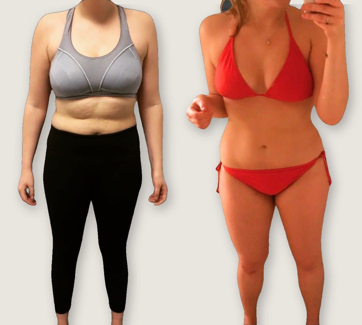 Client 6: before on the left, after on the right